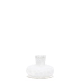 White/Transparent Spotted Candle Holder