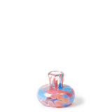 Pink & Sky Blue/Transparent Spotted Candle Holder