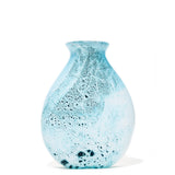 Turquoise/Black Marble Vase