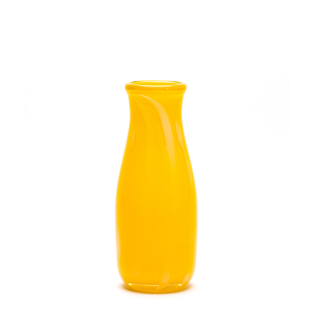 Yellow/White Stroke Vase