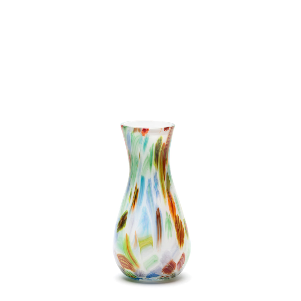 White/Rainbow Bud Vase